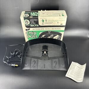 Vtg 19th Hole Brand Birdie Automatic Golf Ball Return Indoor Putting Machine